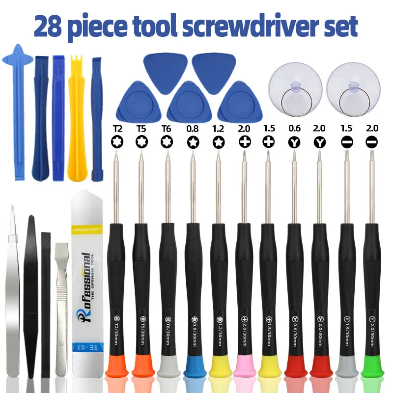 Mobile Phone Disassembly and Repair Tool Set, Apple Android Tablet, Screen Cleaning Combination, Screwdriver Combination