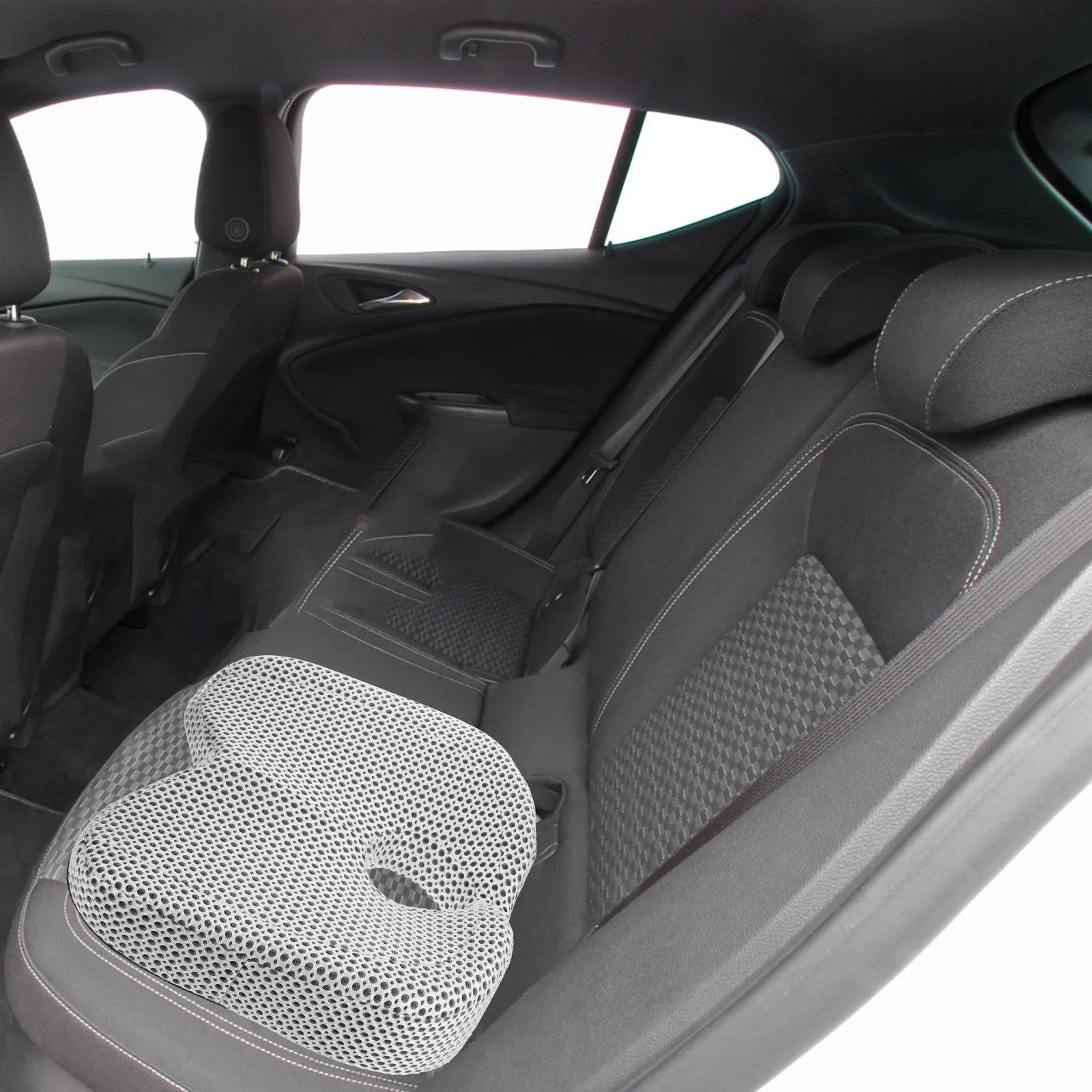 

Rebound Memory Foam Seat Cushion Breathable Mesh Office Chair Cushion Car Seats Cooling Pad Nonslip Comfortable Support