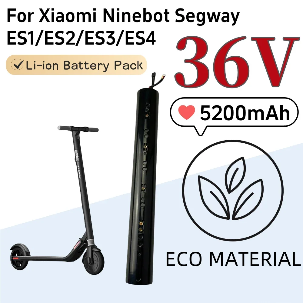 For Ninebot Segway 36V 5200mAh Battery ES1/ES2/ES3/ES4/E22/E25 Intelligent Electric Scooter Internal Battery Assembly