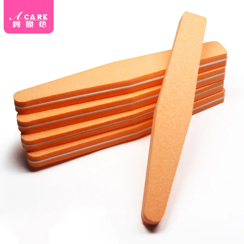 Nail file/sponge A1P59-easy to polish file strip manicure frustration poke strip repair rhombus short household