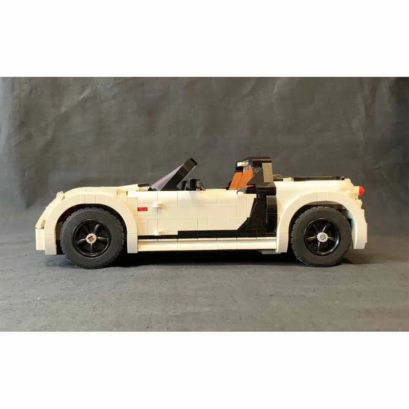 

Классический спортивный автомобиль для мальчика, сборка 10295, модифицированная модель, 1458 шт. MOC-108570, строительный блок, игрушка, Рождественский подарок, подарок на день рождения