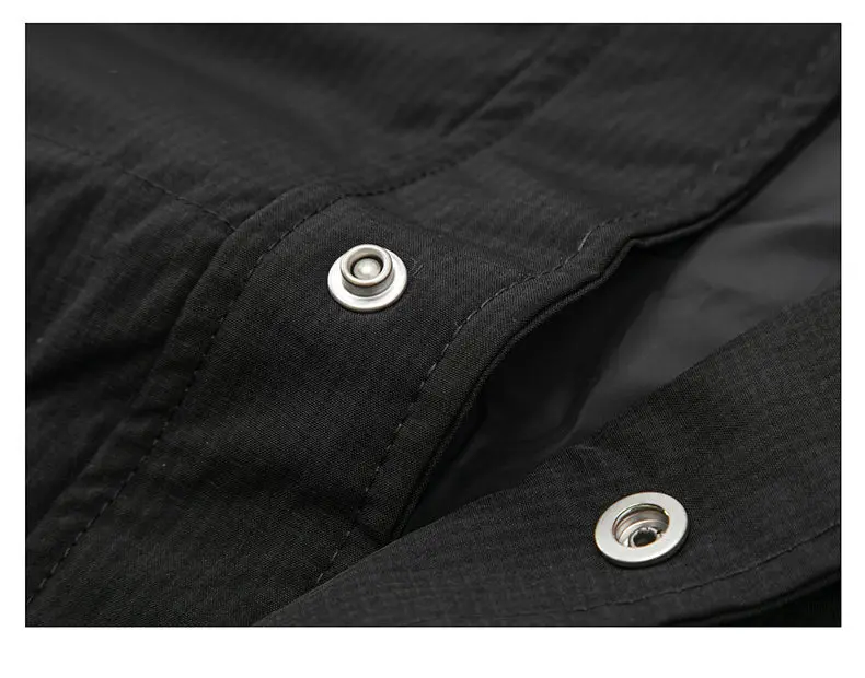 Neu eingetroffen: Herren-Freizeit-Daunenjacken 2026 – Herbst/Winter Einreiher-Puffermäntel, winddichte, warme Streetwear-Steppkleidung – Detail 21