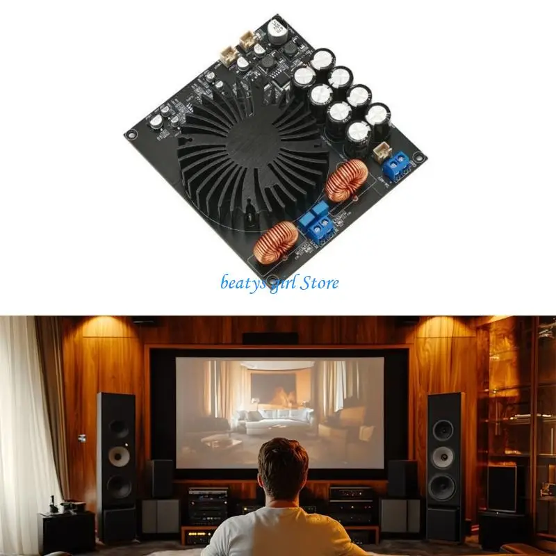 

C7AB TPA3255 Sound Amplifier Board Stereo Home Power Amplifier For Passive Speaker
