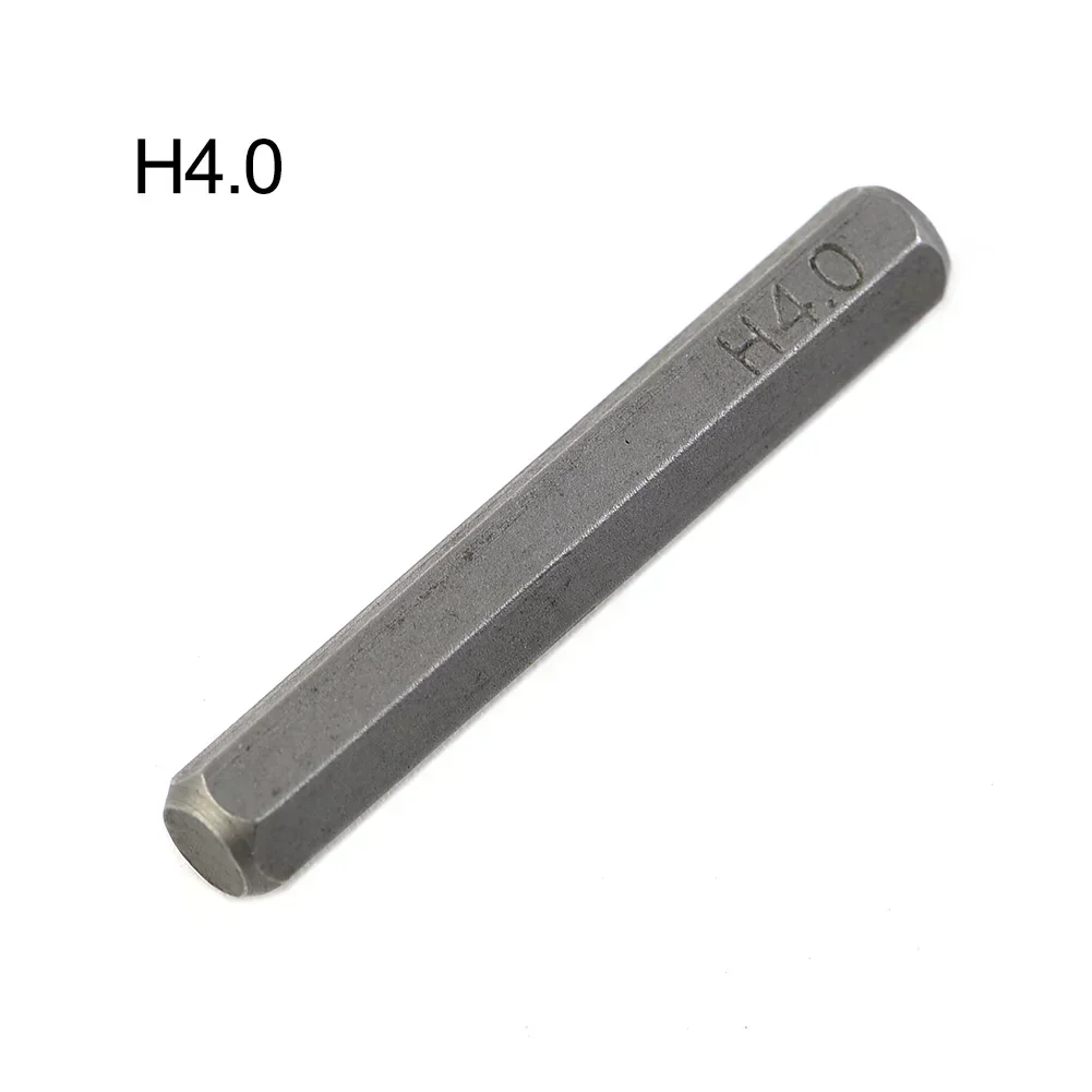 6 x HEX6 x 25 mm 1/4 Zoll S2-Stahl High Quality Bits Bit Schrauberbit Hex 6,0