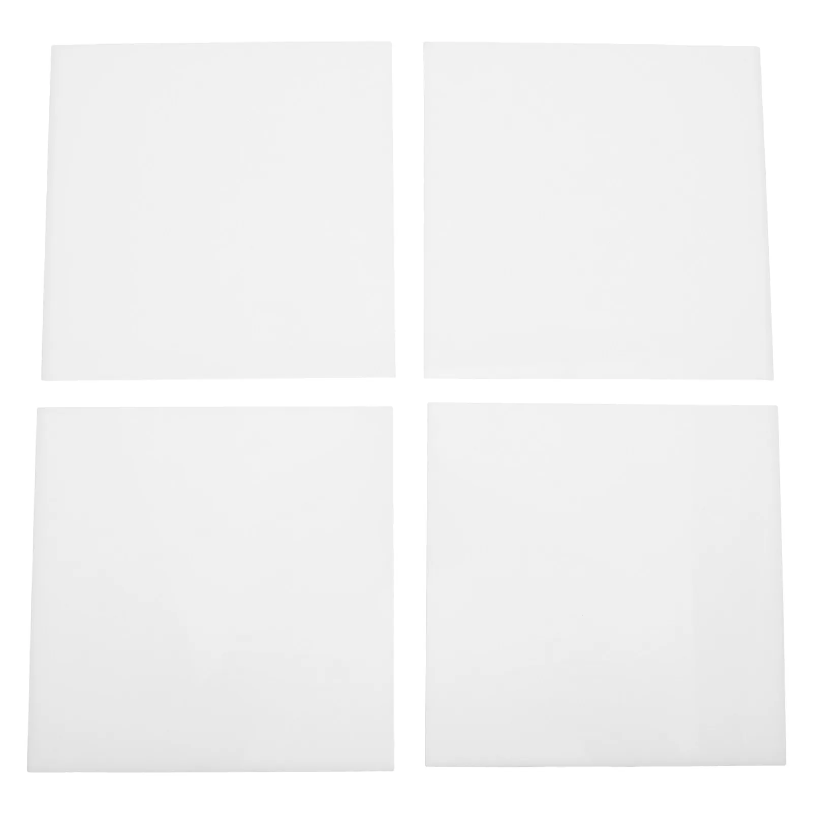 

Комплект из 4 светодиодных потолочных панелей-диффузоров 5,8 дюйма, белые акриловые антибликовые рассеиватели для модернизации освещения в офисе, дома, кабинете