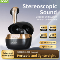 [Acer Official Authentic Product] Ohr554 New Wireless Headphones In-Ear Design, Comfortable to Wear, Sports, Running, Call, Noise Reduction, Mobile Phone, Tablet, Notebook, Multi-Device Compatible Gift Recommendation
