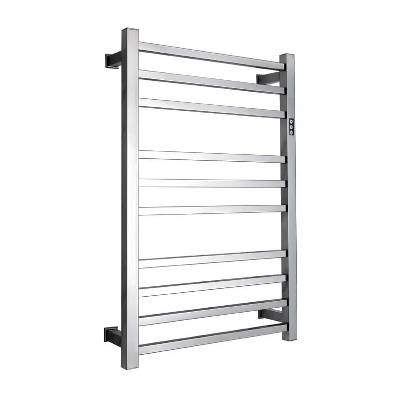 

Нагревательная вешалка для полотенец Сушилка для ванной комнаты Электрическая нагревательная стойка из нержавеющей стали 304.