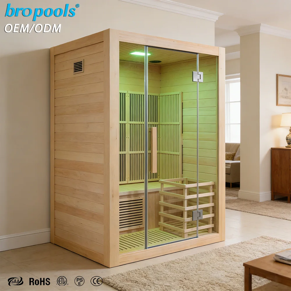 2026 New Design Far Infrared Sauna Carbon Heating Panel Indoor Outdoor Sauna Heater For Home Gym Room Spa Wellness Center