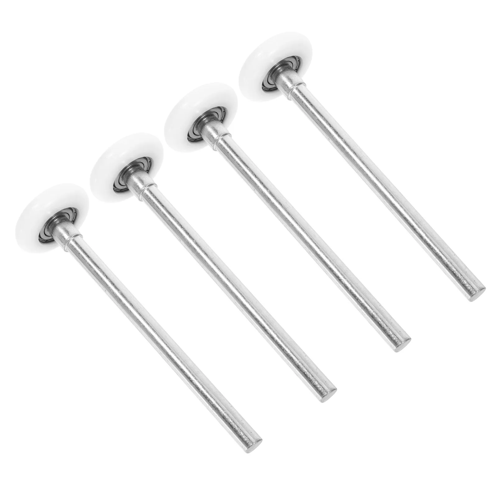 

4 шт. нейлоновых роликов для гаражных ворот с прецизионными подшипниками для плавной и бесшумной работы, компактный дизайн