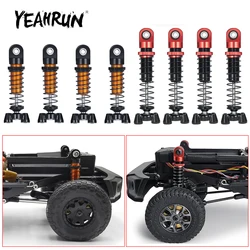 YEAHRUN 4Pcs 37/45mm Metal Adjustable Shock Absorber Damper for Kyosho Jimny 1/18 MINI-Z 4×4 JEEP Wrangler Hilux 1/24 RC Car