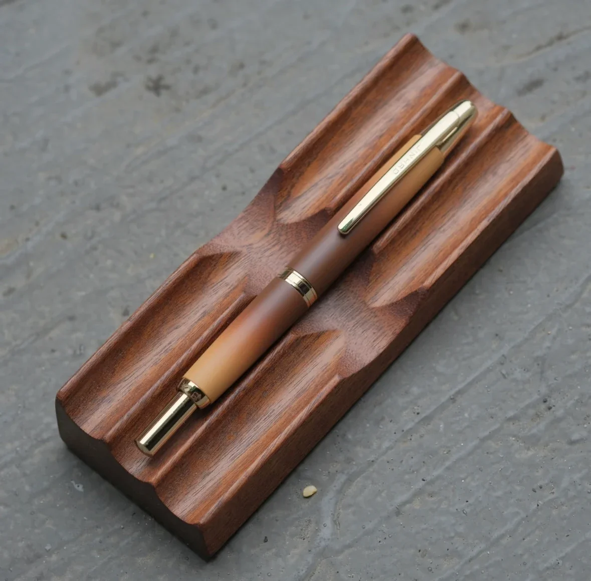 Limited Edition Color ! Jinhao 10 Retractable Press Fountain Pen EF/F Nib with Ink Converter Writing Gift Pen, Gradient Coffee