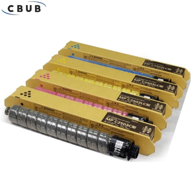 مُرشِحات حبر مطابقة لطابعة Ricoh Aficio MPC2003 MPC2503 MPC2011 MPC2004 MPC2504SP – تجربة عملية مع حزمة MPC3 102