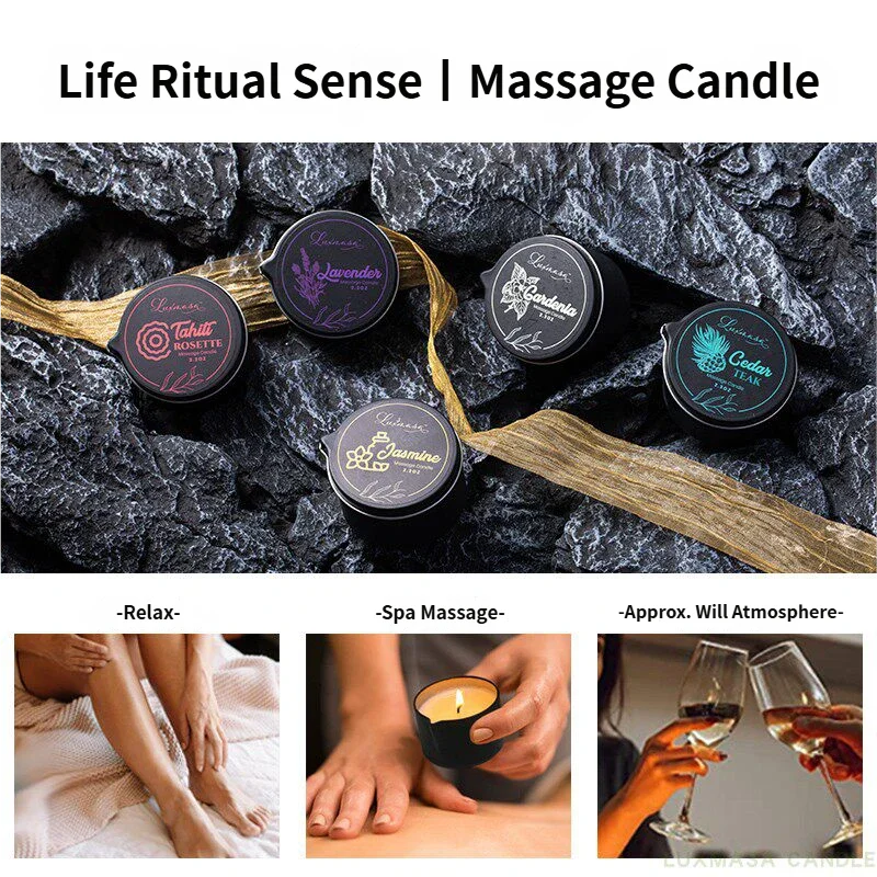 เทียนนวดน้ำมันถั่วเหลือง 40 อง - Massage Candle Melting บทวิจารณ์และราคา