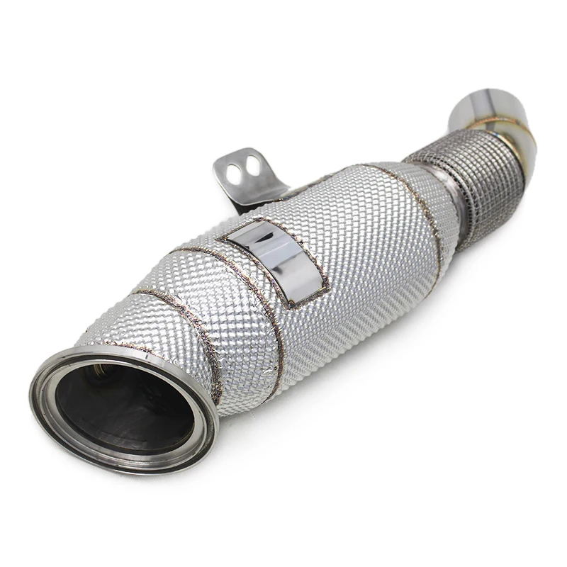 

Catted Header Downpipe for 540/540i 3.0T B58 2018-2024 Engine Turbo Stainless Steel Free Flow Pipe Exhaust System