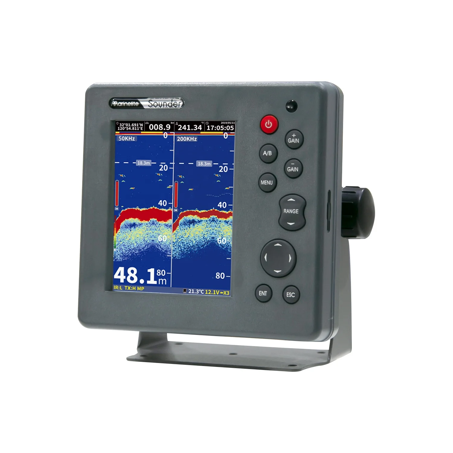 Commercial 6-Inch  OEM Echo Sounder for Fishing Wholesale Marine Supplies with Trade Features