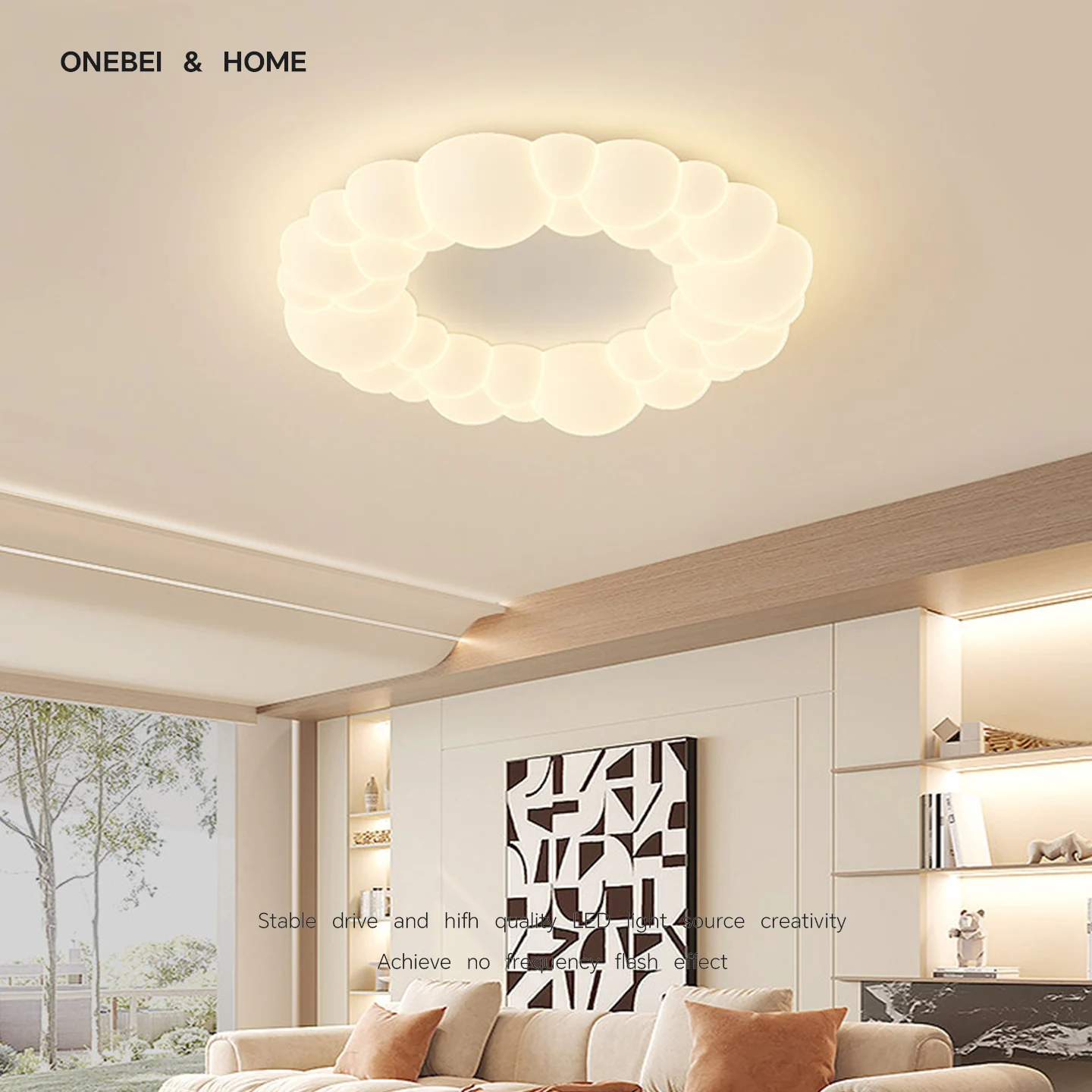 Nordic Designer Cloud Pendant Lamp LED Ceiling Chandeliers Light Modern Living Dining Room Children's Room Bedroom Ceiling Lamps