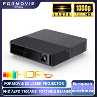 Formovie S5 Laser Projector FHD 1080P 1100ANSI Lumens Beamer Portable Mini For Home Smart Theater ALPD Bluetooth Outdoor Cinema