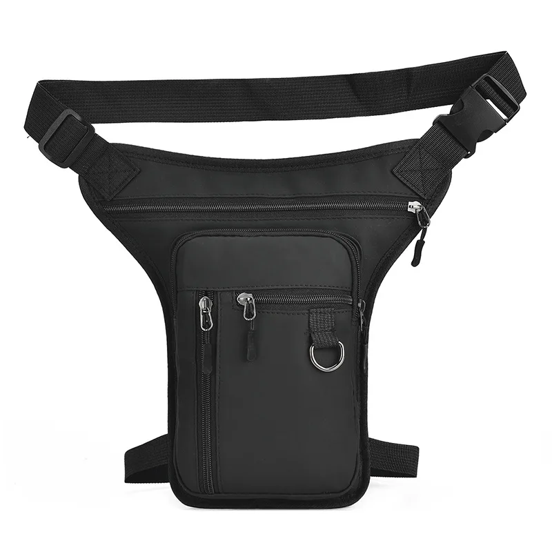 New Fashionable Men's Waist and Leg Bag, Multi-functional Large-capacity Single-shoulder Crossbody Bag, Outdoor Casual Sportsbag
