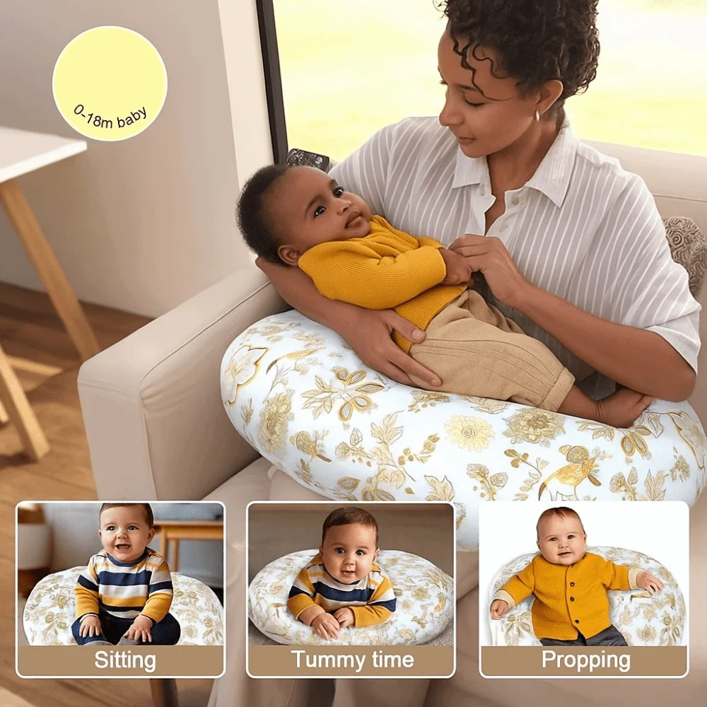 

New U Shaped Nursing Pillow Comfortable Travel Comfy Cradle Nursing Arm Pillow Soft Portable Cozy Cradle Arm Pillow