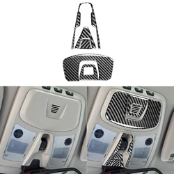 For Volvo XC90 2003-2014 Carbon Fiber Reading Light Button Frame Panle Decorative Interiors Wood grain Car Accessories Sticker