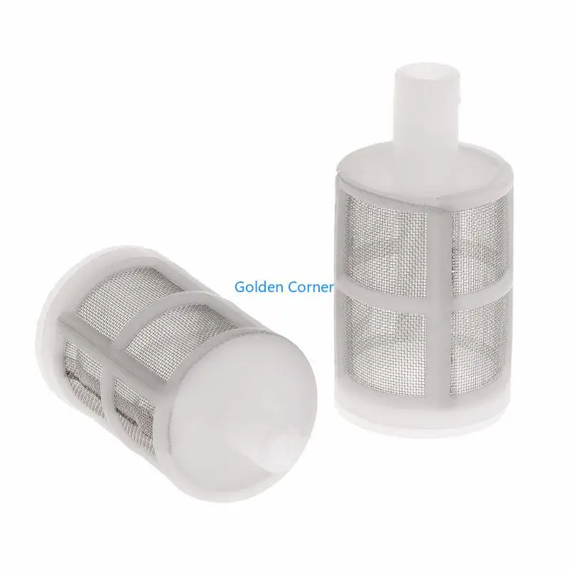 E15D Aquarium Inflow Inlet Filter for 7mm 10mm Tube Stainless Steel Fish Shrimp Guard Mesh Net Fish for Tank Pre-Filter Co