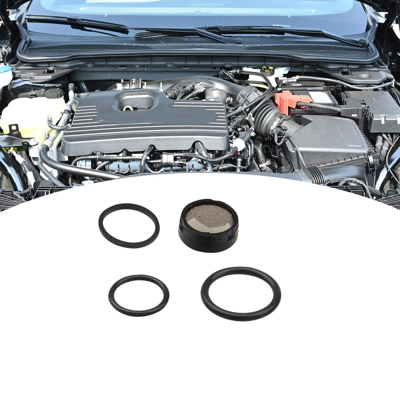 

IPR Seal Screen Kit 3C3Z9H529A Durable Plastic O Ring Replacement for Ford 6.0L Powerstroke F250 F350 E-450 Van