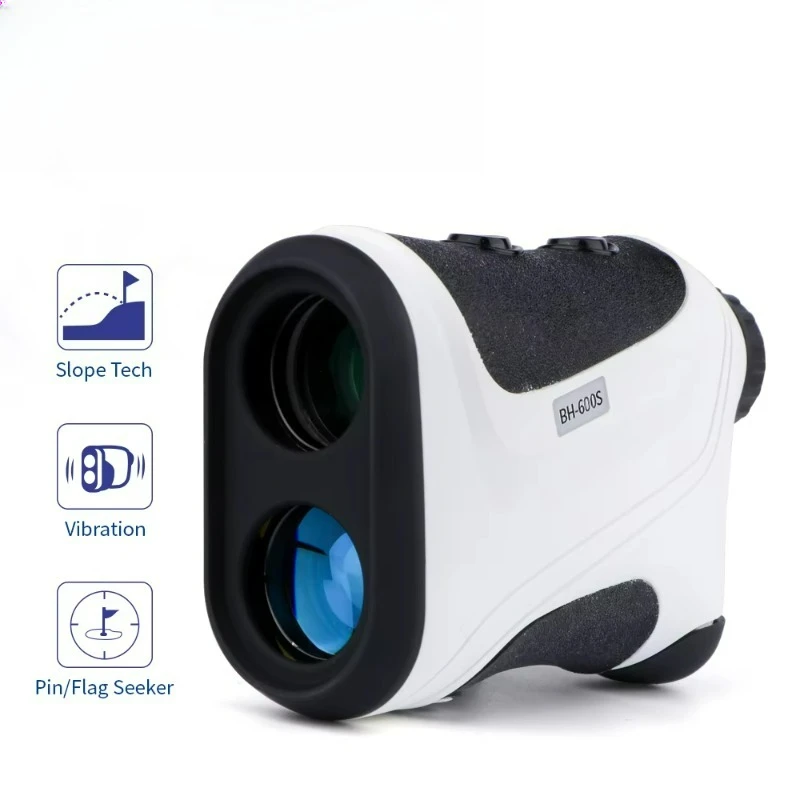 BH1000s Golf Rangefinder 600M 1200M 7X LCD Display OEM Custom Logo Slope USB Charging Laser Range Finder