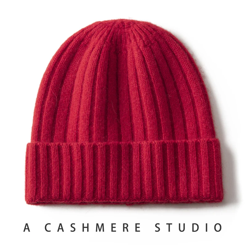 Unisex Winter Cashmere Hat Solid Color Girl Boy Cap Causal Warm Knitted Cashmere Kids Beanie Children Hats Bonnet Gorras