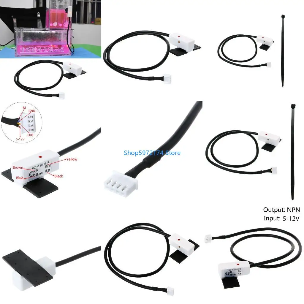 Y3NB Waterproof Non-Contact Liquid Water Level Induction Switch NPN Output