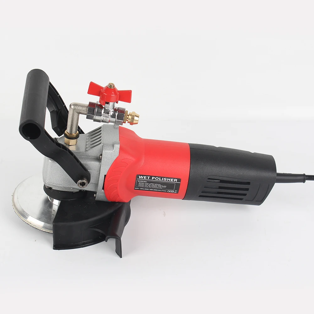 Electric Wet Stone Polisher Grinder Sander for Granite Marble Quartz Concrete 900W 500-4500RPM 110V 220V 100-125mm M14 5/8-11