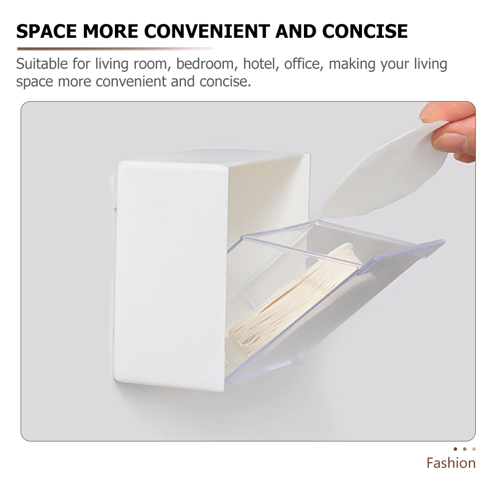 

2pcs Coffee Filter Holder Plastic Boxes Large Capacity Espresso Ground Container Dispenser Rack Practical Storage