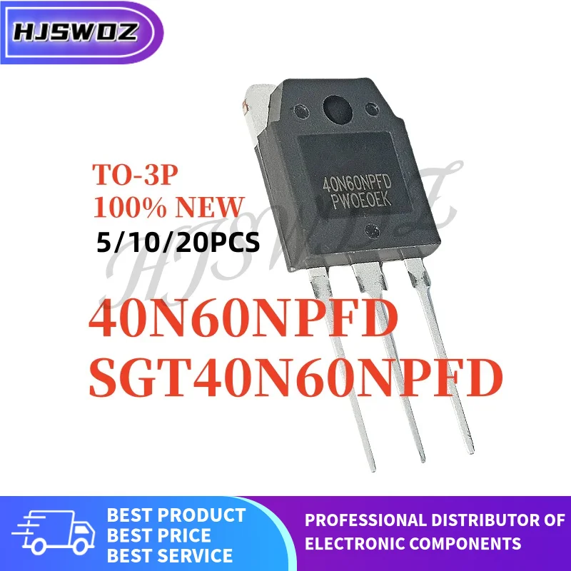 5/10/20PCS 40N60NPF…