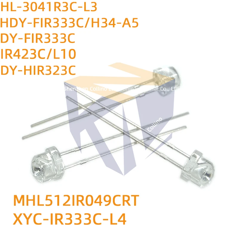 20-100pcs HL-304IR3C-L3 DY-FIR333C DY-FIR333C/H34-A5 IR423C/L10 DY-HIR323C MHL512IR049CRT XYC-IR333C-L4 DIP-2