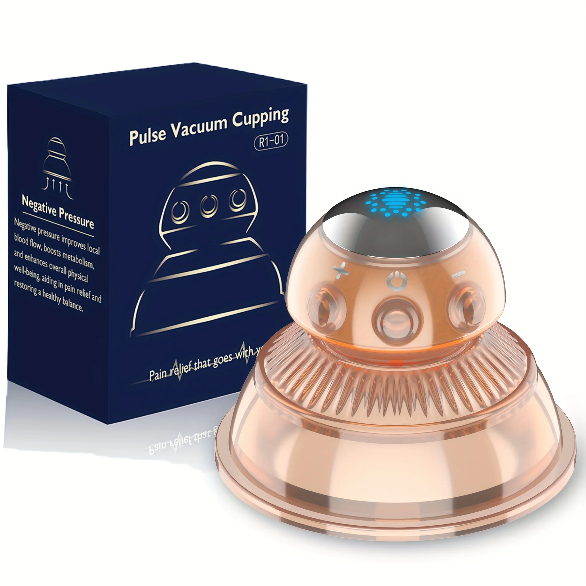 

Portable Cupping Kit Therapy Massager Silicone Vacuum Machine For Targeted Pain Relief, Muscle Soreness, Cellulite Removal Mass