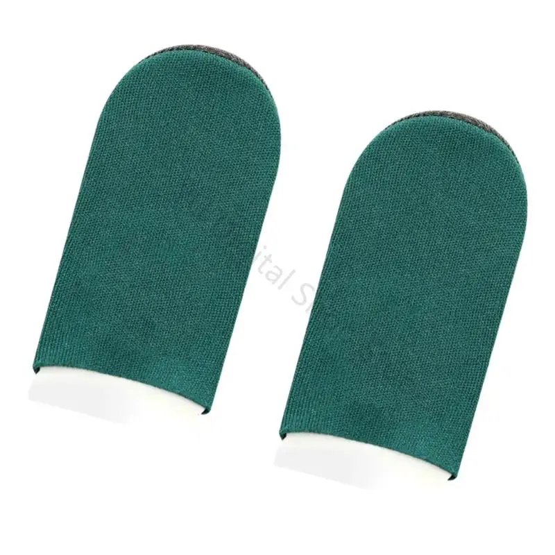 96BA 1 Paar Fingerärmel Daumen Fingerspitzenabdeckung Atmungsaktive Anti-Rutsch-Fingerhandschuhe – Detail 7