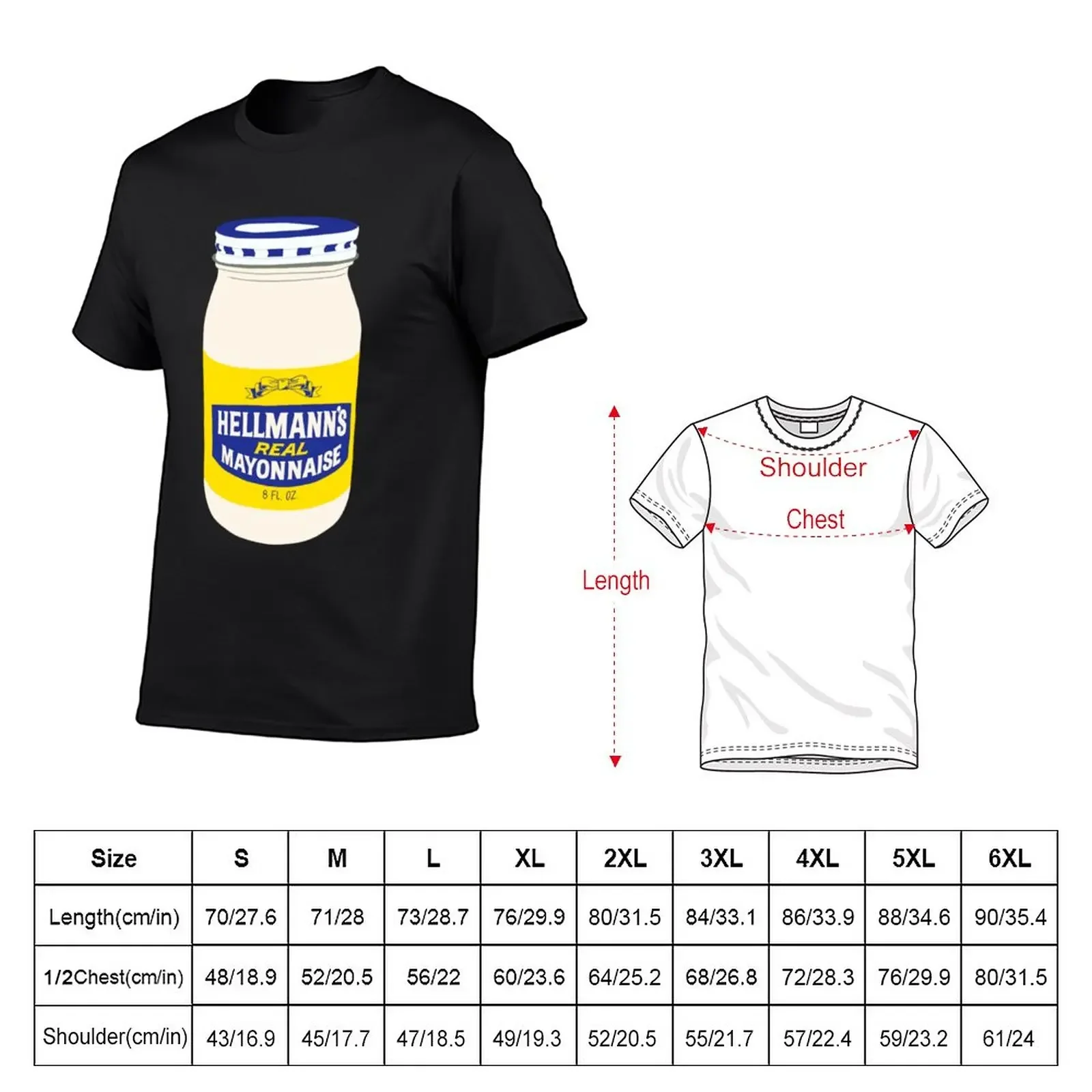 New Mayonnaise ! T-Shirt funny t shirt kawaii clothes t shirts for men