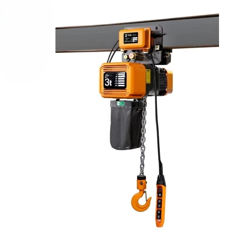 

Новый стиль, беспроводной пульт дистанционного управления, 500 кг, 1 тонна, 2 тонны, 3 тонны, 5 тонн, крючок на тележке, цепь, электрический подъемный кран