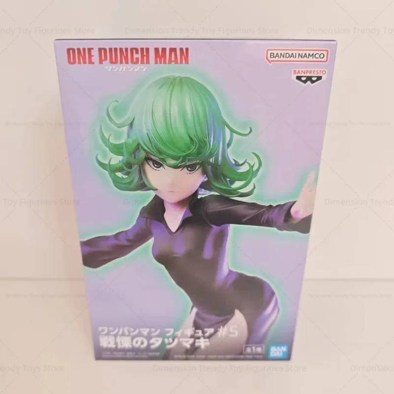Bandai – figurine Banpresto Anime One Punch Man Tatsumaki, modèle d'action, personnages, jouets, cadeau DT, en Stock