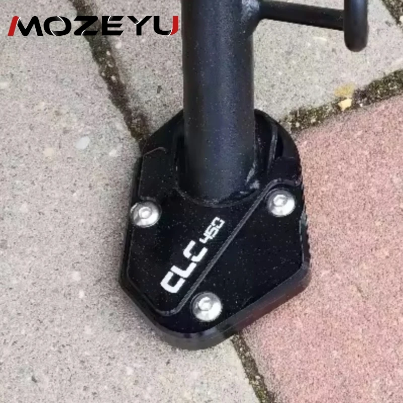 

Kickstand FOR CFMOTO CF MOTO CF 450 CL-C 450CLC 450 CLC 450 2023 2024 2025 Foot Side Stand Extension Pad Support Plate Enlarger