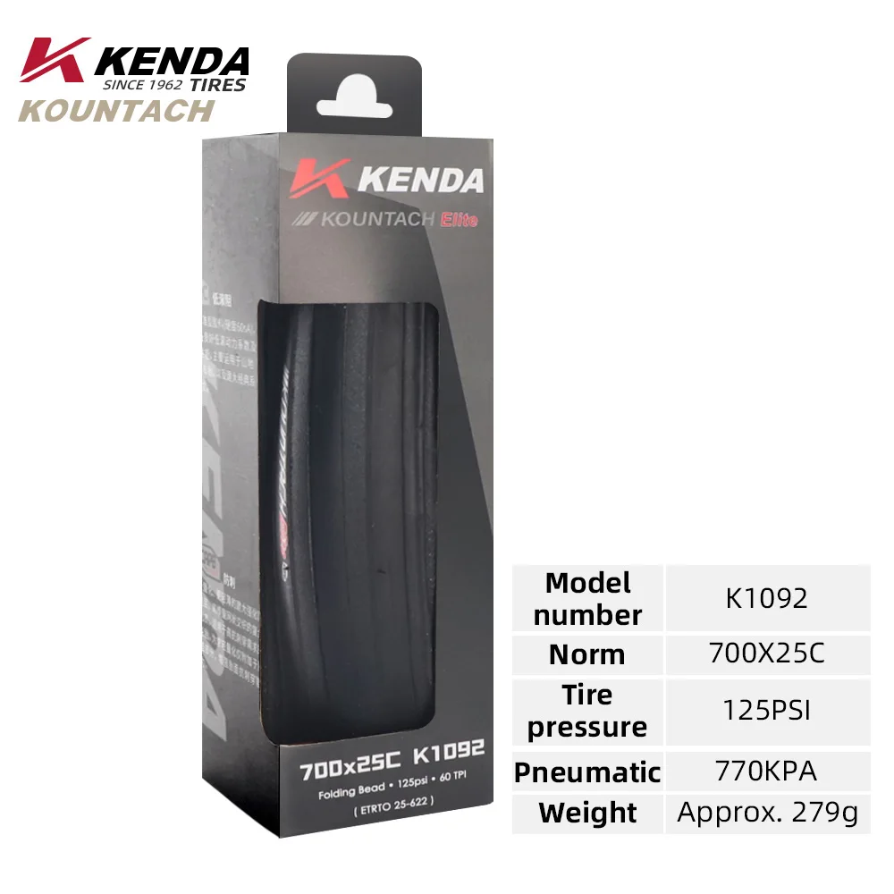 Kenda K1092 Puncture Resistant Bicycle Tire Skin Edge Lightweight 700x25/28c Kountach Elite Folding Road Bicycle Outer Tire - view 6