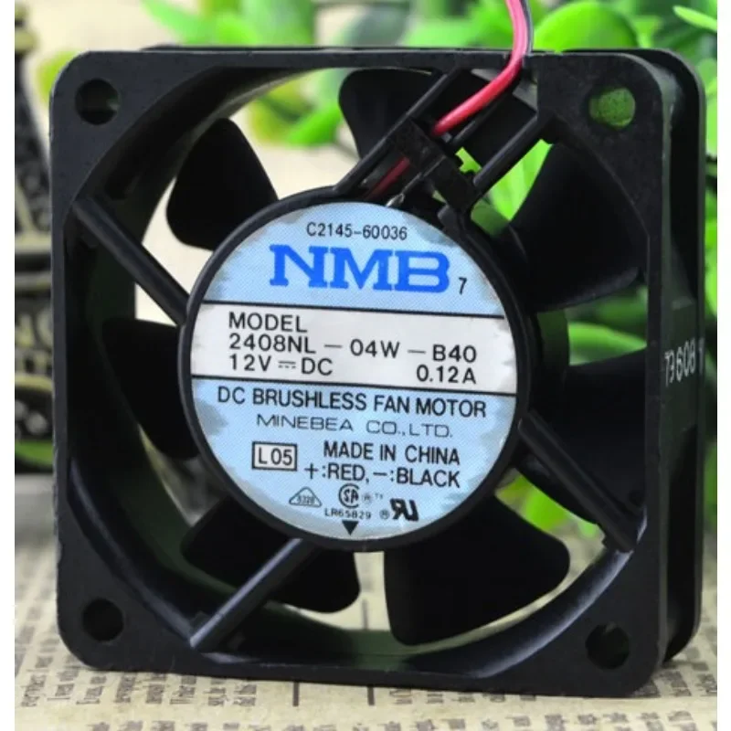 

Новый вентилятор ЦП для NMB 2408NL-04W-B40 6020 6 см 12 В промышленный вентилятор с двумя шариками 60*60*20 мм