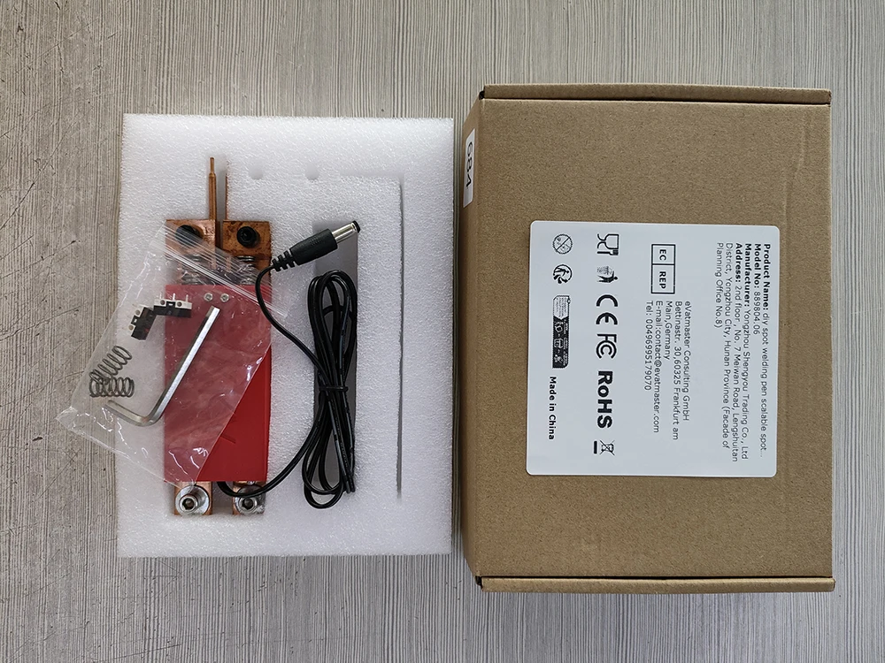 

DIY Spot Welders Labor-Saving Integrated Spot Welding Pen Automatic Trigger Set Safe Wear-Resistant Weld Machine Accessory Tools