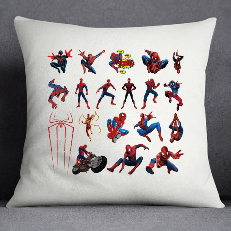 Marvel Spider Man Small Pattern Clothing Thermoadhesive Patches Cartoon Printed Heat transfers stickers for clothing