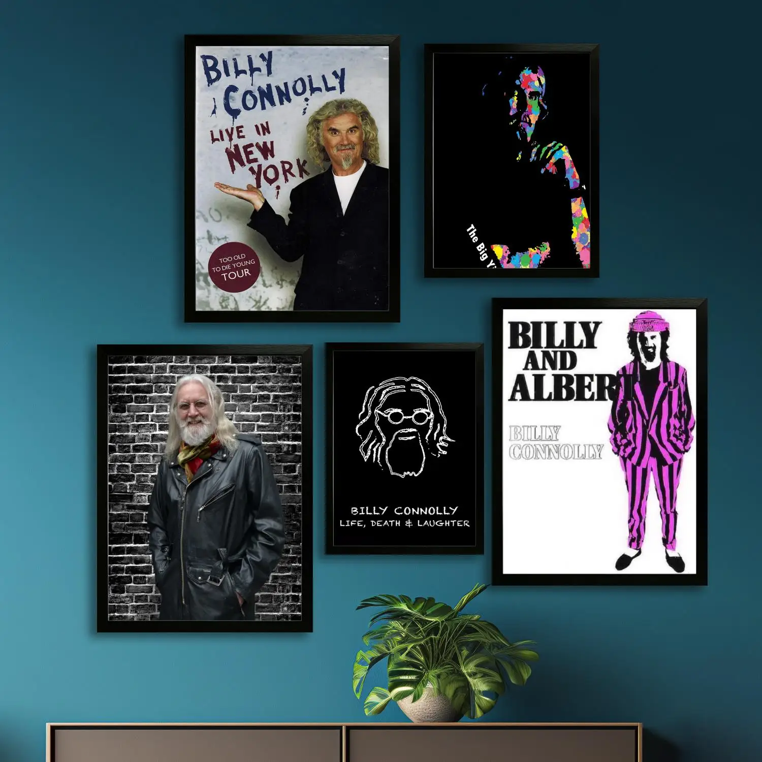 billy connolly Canvas Art Poster and Wall Art, Picture Print, Modern Family, Bedroom Decor, Posters,Decorative painting