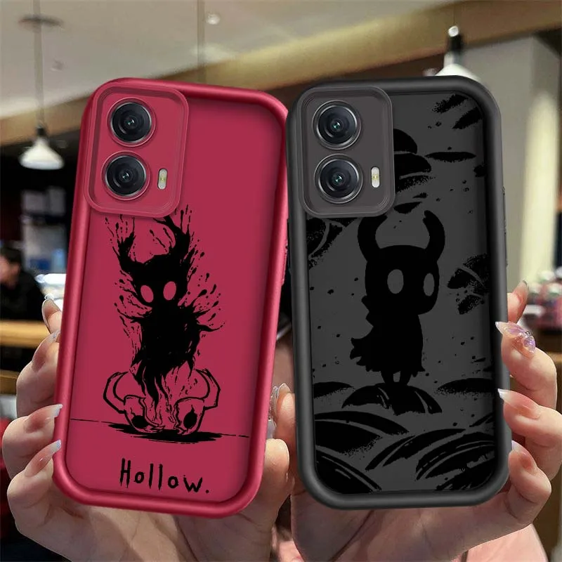 Lindo Caballero hueco para Motorola G Stylus Pure G55 G54 G75 G85 G84 G32 G24 G23 G13 G04 5G 2025 cubierta de la caja del teléfono de la escalera del ojo