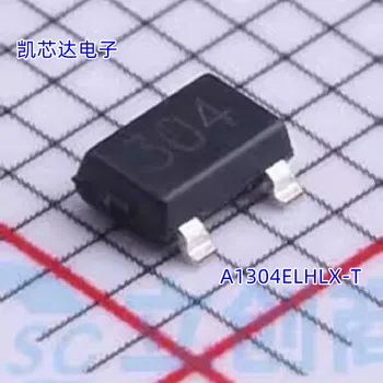 100PCS/LOT100% new A1304ELHLX-T A1304ELHLX 304 SOT-23 Hall effect/magnetic sensors linear HallEFCT SNSR IC