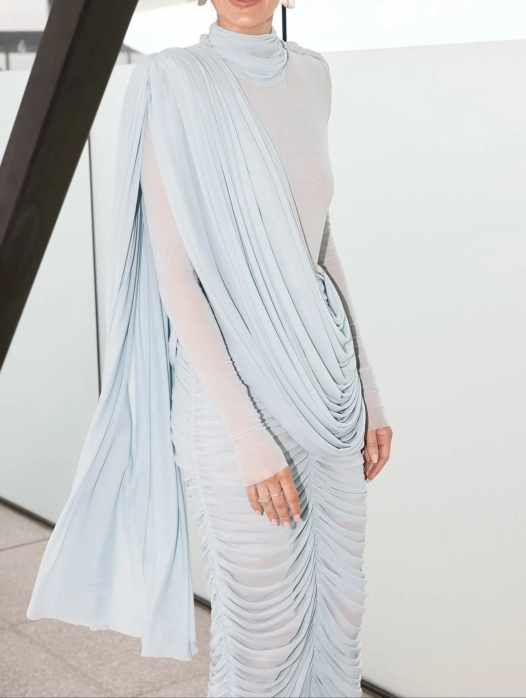 Długa, zwiewna sukienka wieczorowa z plisami w kolorze niebieskim, sukienki wieczorowe z pełnymi falbanami z szyfonu, długa sukienka formalna, فساتين سهرة