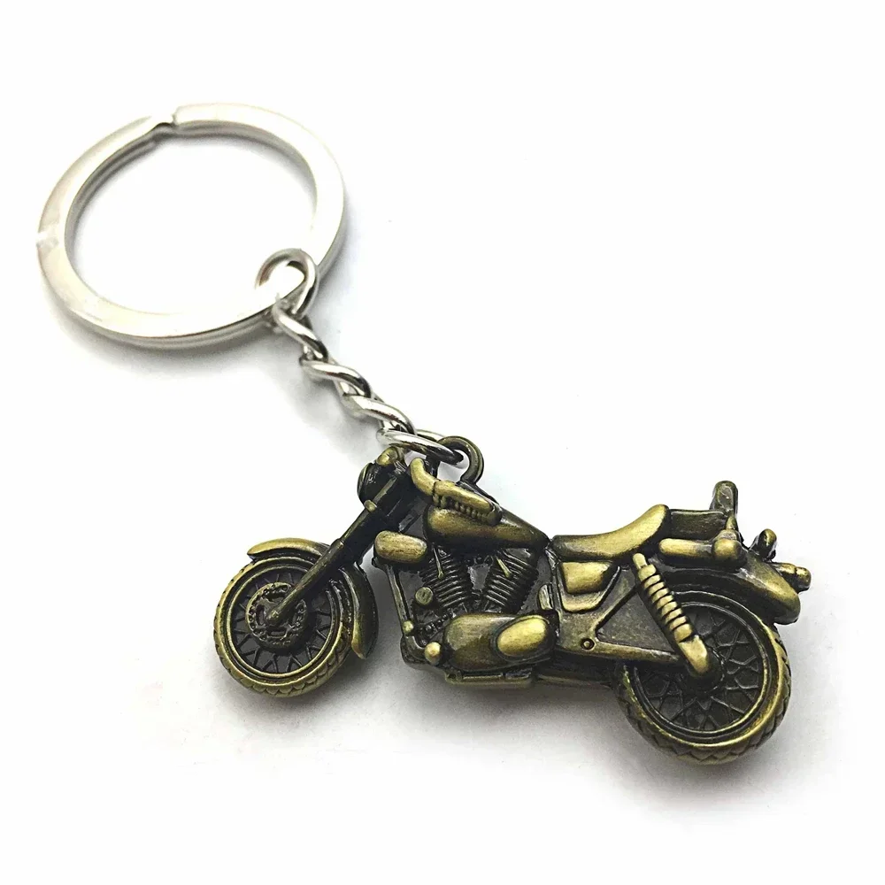 Motorcycle Creative Motorcycle Bicycle Skull Key Chain Ring Keychain Keyring Key Fob