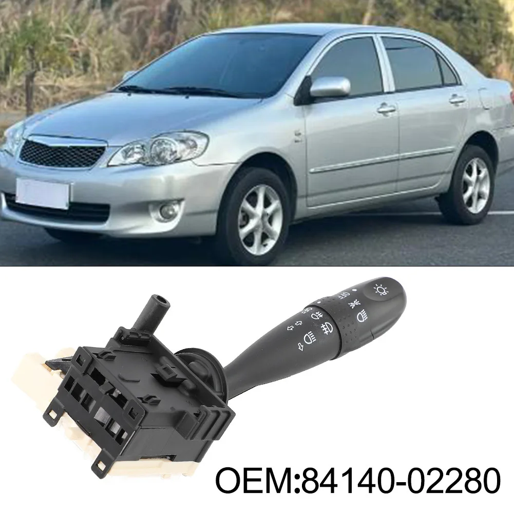 

Car Repair Vehicle Maintenance Black Signal Light Switch ABS Plastic OEM 84140-02280 Wear-resistant Non-deformation