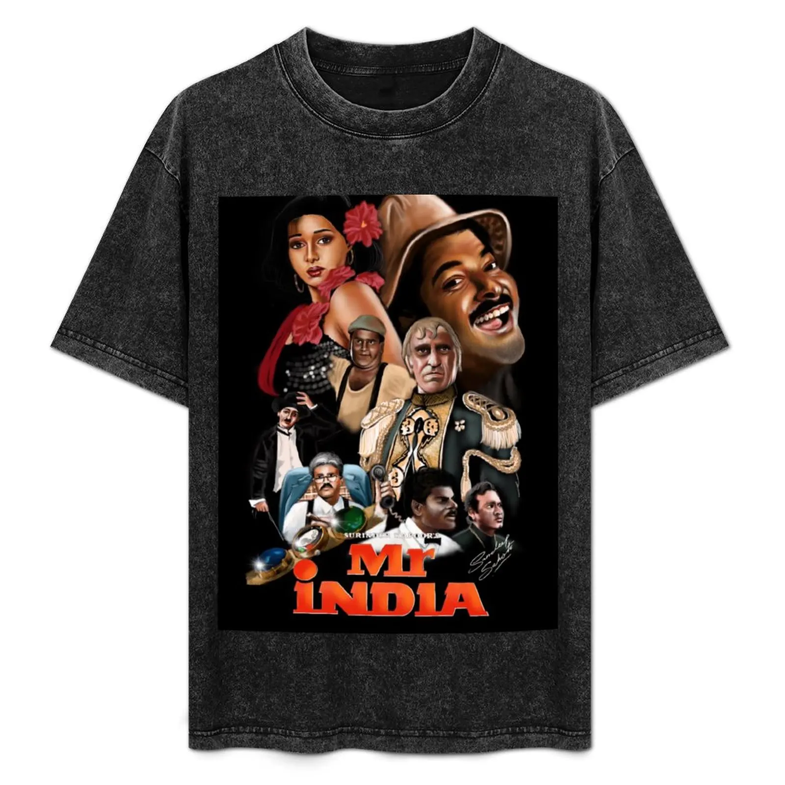 

Mr India t shirt T-Shirt Simple Print Design T-Shirt